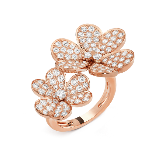 18K Celestial Frivole Between the Finger Ring