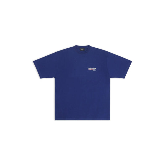 Classic round collar cotton t-shirt