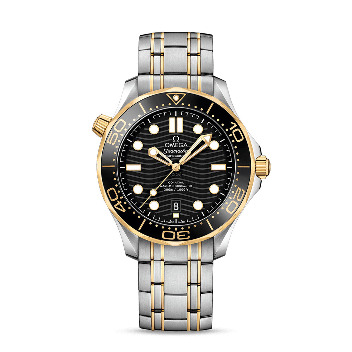 wrist watch Seamaster DIVER 300M CO‑AXIAL MASTER CHRONOMETER Ref# 210.20.42.20.01.002 watch