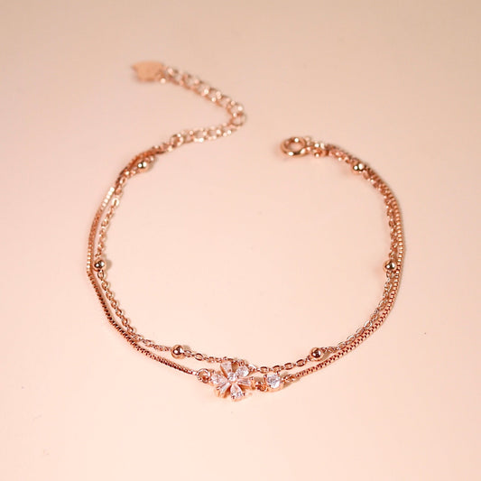 ELVORIA Yeri Dual-Tone Bracelet