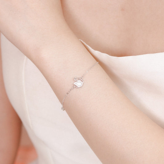 ELVORIA Alina Swan Bracelet