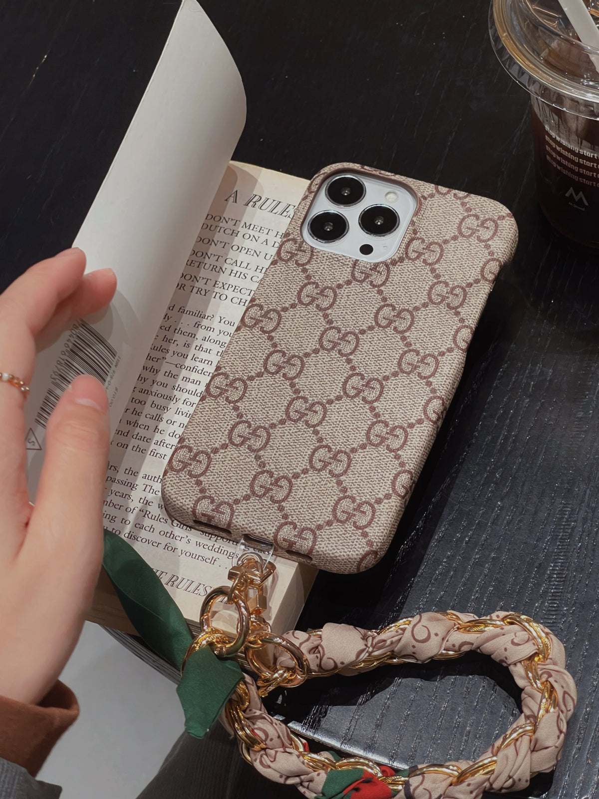 Lou Silk Wristband iPhone Case