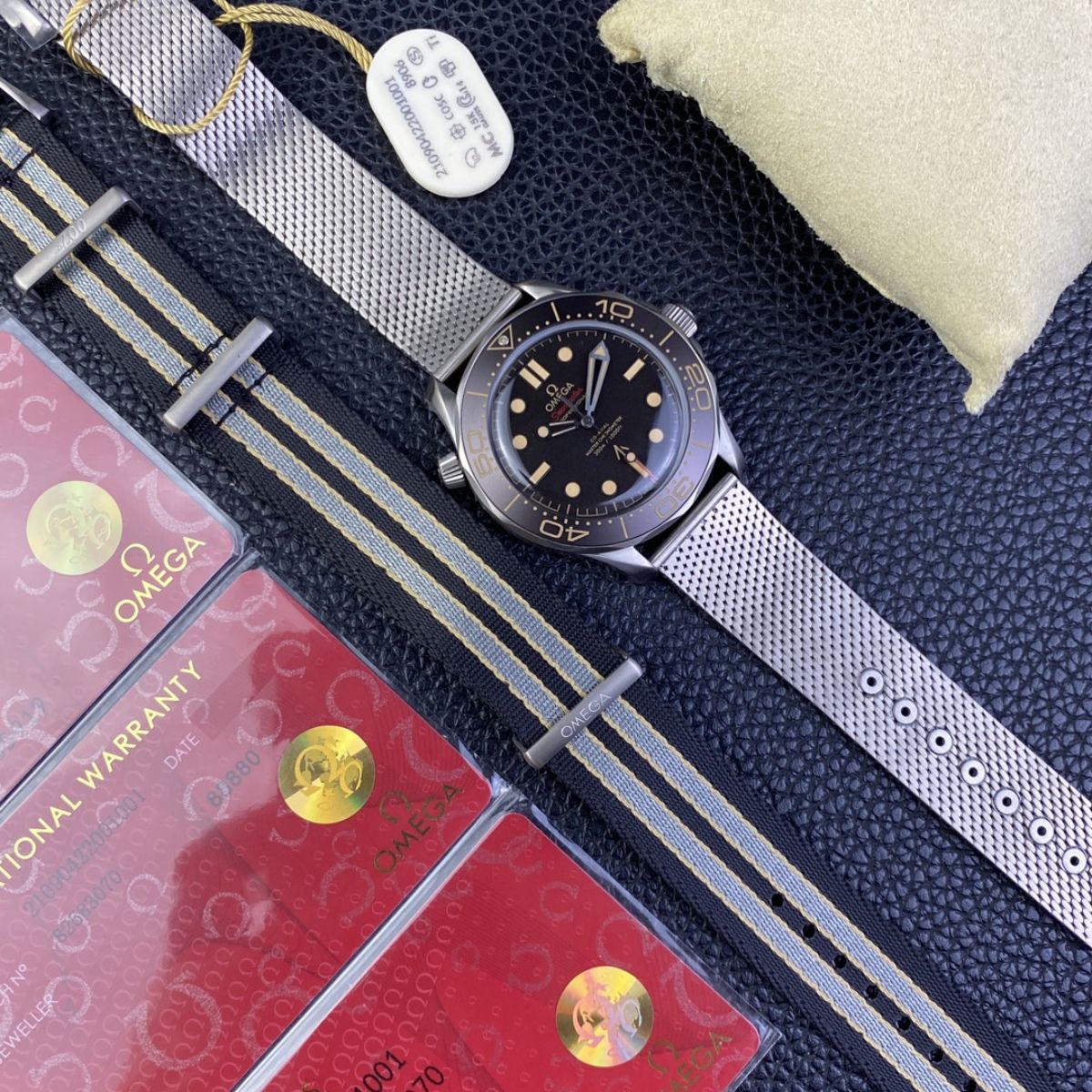 Celestial Seafarer Diver 300M 007 Edition 42mm Titanium Brown Dial 1849
