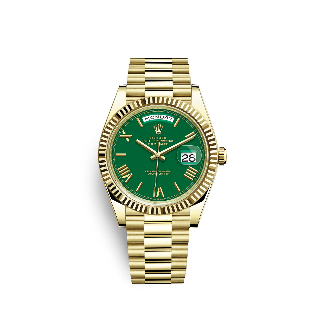 wrist watch Day-Date 40mm, 18k Yellow Gold, Ref# 228238-0061 watch