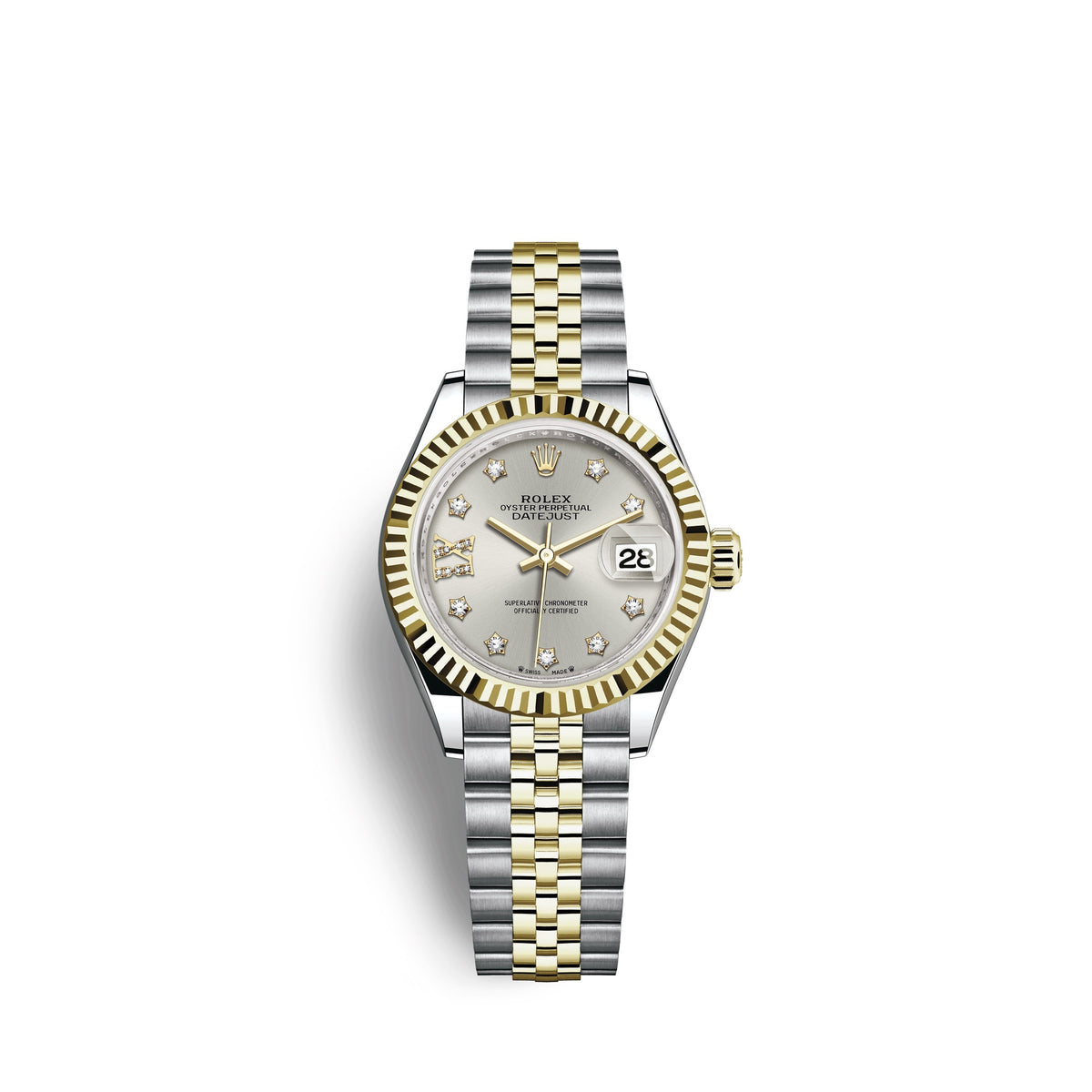 wrist watch Lady-Datejust 28, Oystersteel and 18k Yellow Gold, Ref# 279173-0003 watch