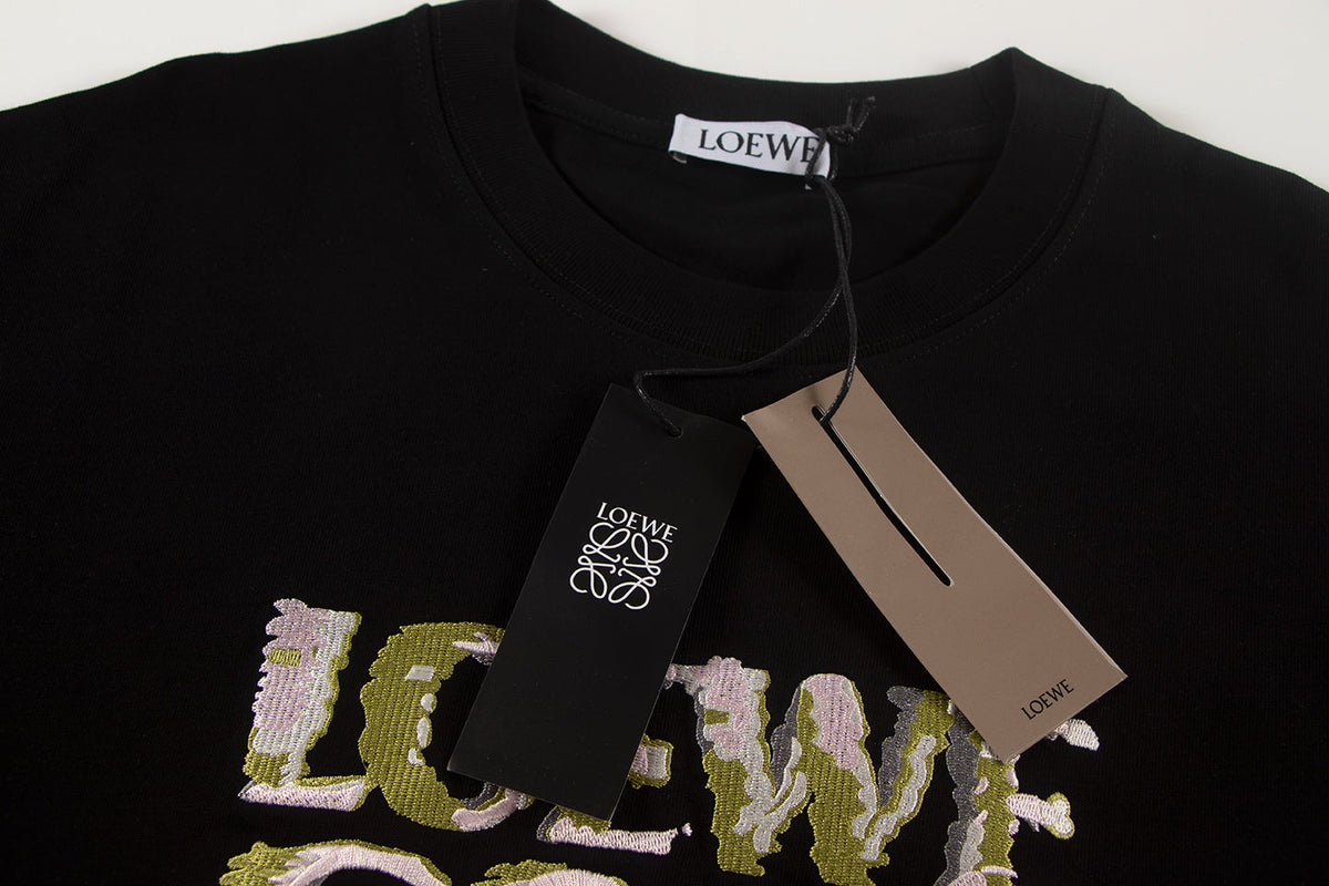 New embroidery t-shirt