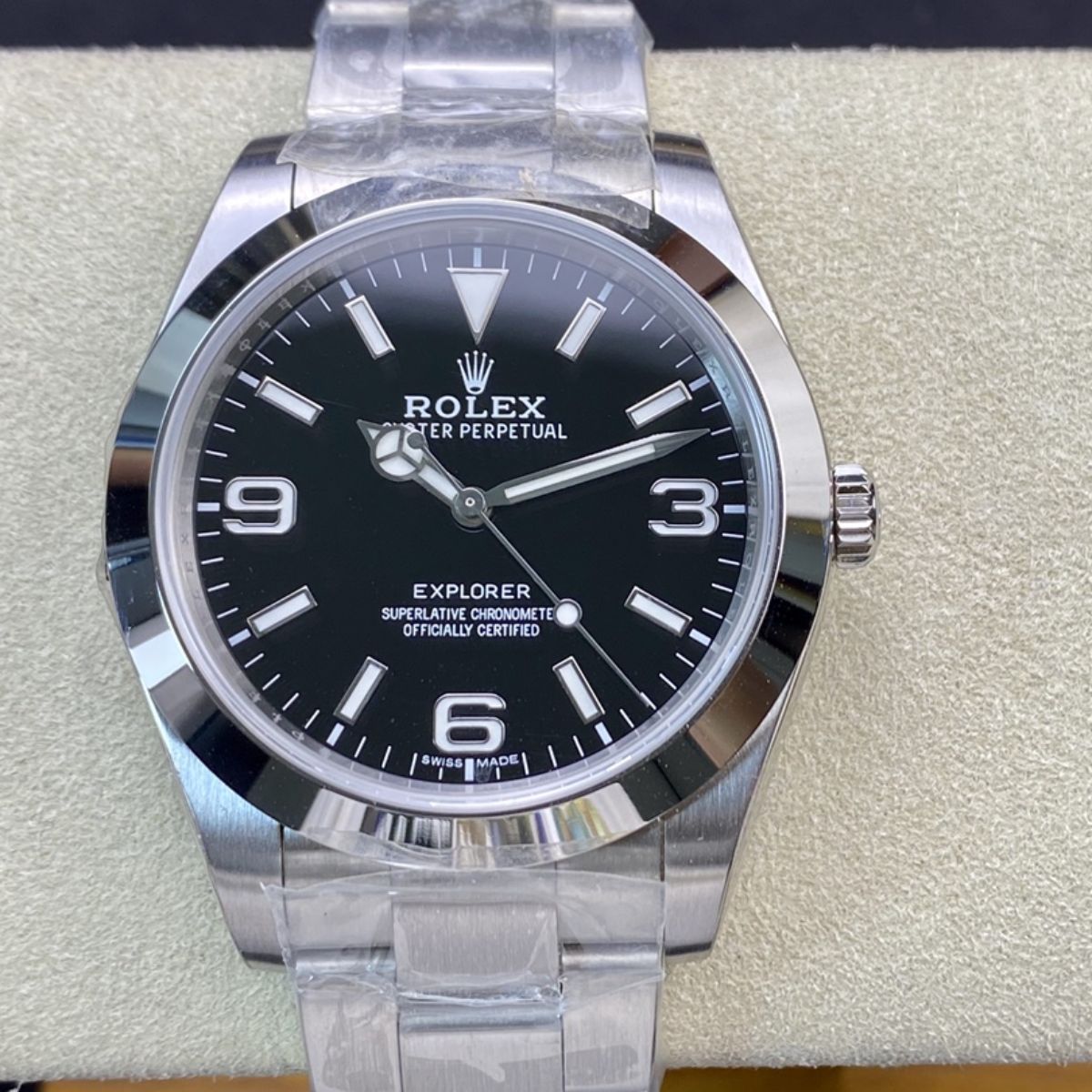 [Super Clone] Regency Adventurer 40 mm Timeless Smooth Bezel Black Dial 224270 6350