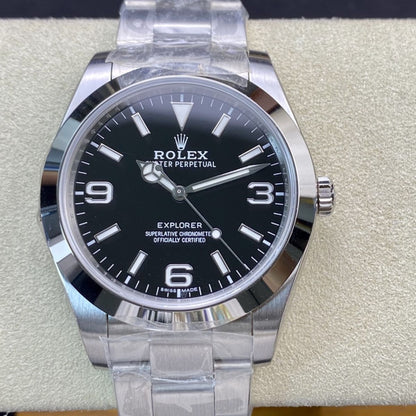 Regency Adventurer 40 mm Timeless Smooth Bezel Black Dial 224270 3888