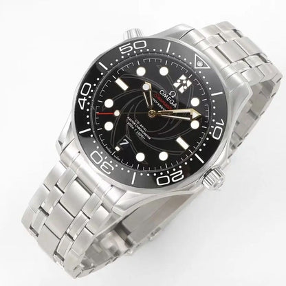 Celestial Seafarer Diver 300M 42mm Steel On Steel Black Dial 8105