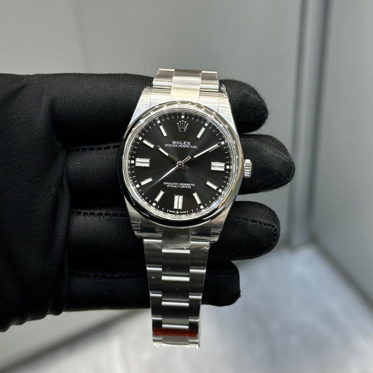 [Super Clone] Regency Timeless Perpetual 41 mm Timeless Trapeze Bezel Black Dial 134300 1316