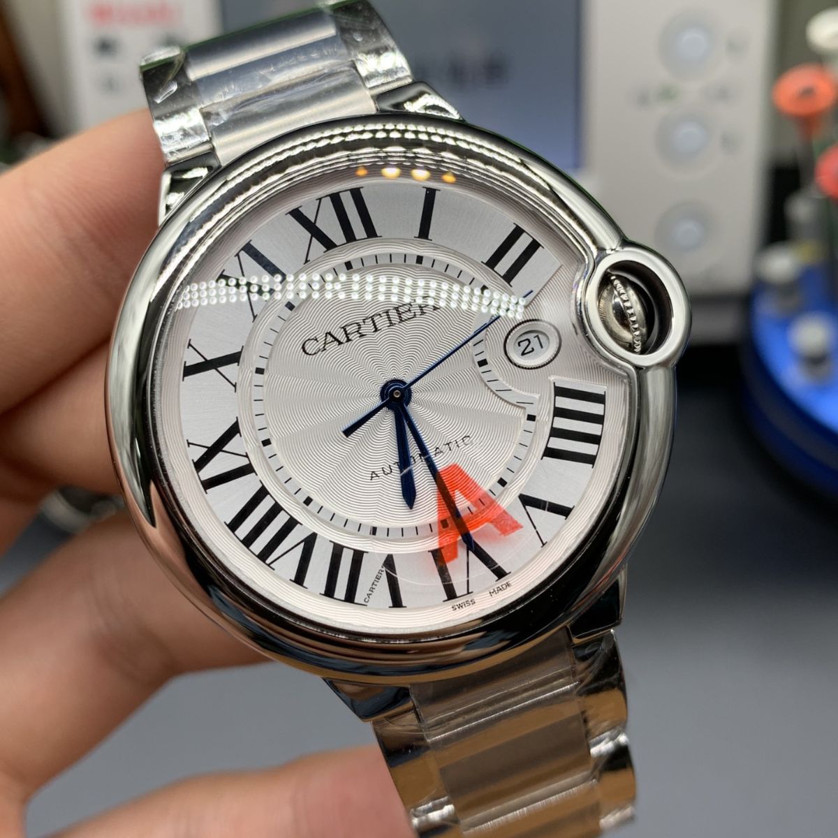 Parisian Blue Balloon de Parisian watch 42 mm 8033