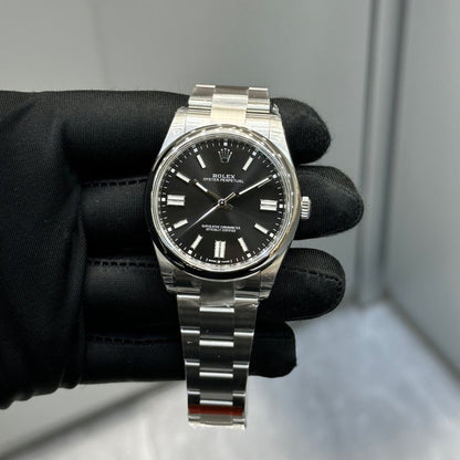 Regency Timeless Perpetual 41 mm Timeless Trapeze Bezel Black Dial 134300 9073