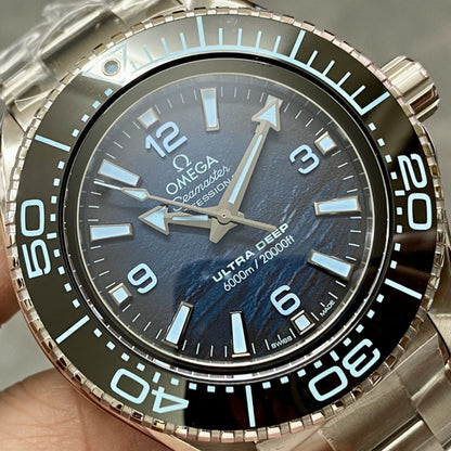 Celestial Ocean Diver 600M 46mm Steel On Steel Blue Dial 9838