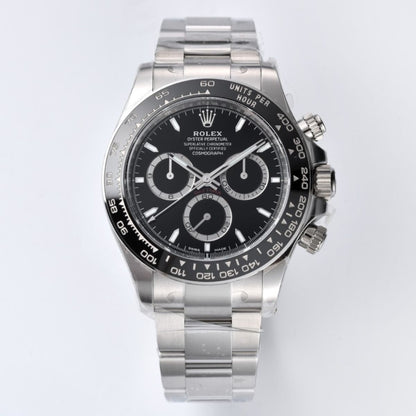 Regency Racing Chronograph 40 mm Timelesssteel Ceramic Bezel Panda Dial 126500LN 3386