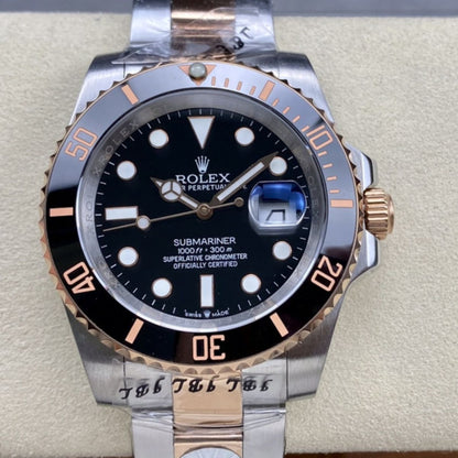 [Super Clone] Regency Diver Date 41 mm Timeless Black ceramic Bezel Bright black Dial 2929