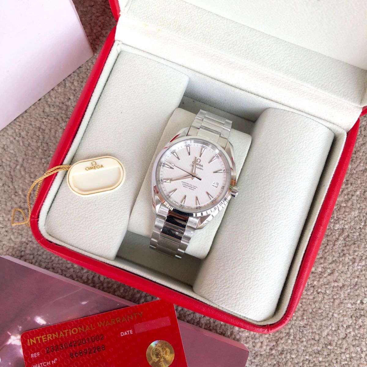 Celestial Aqua Sport 150M 42mm Steel On Steel Silver Dial 8552