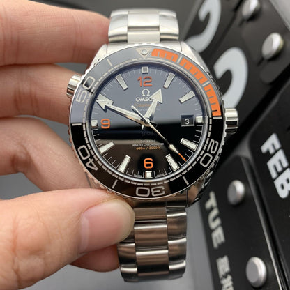 Celestial Ocean Diver 600M 44mm Steel On Steel Black Dial 9467