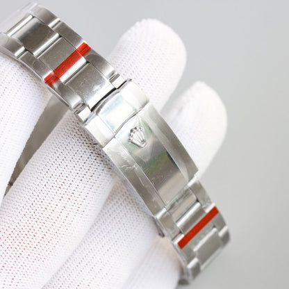 Regency Dual Time 42 mm Timeless Fluted Bezel Intense white Dial 336934 6182