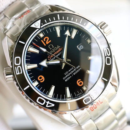 Celestial Ocean Diver 600M 42mm Steel On Steel Black Dial 5530