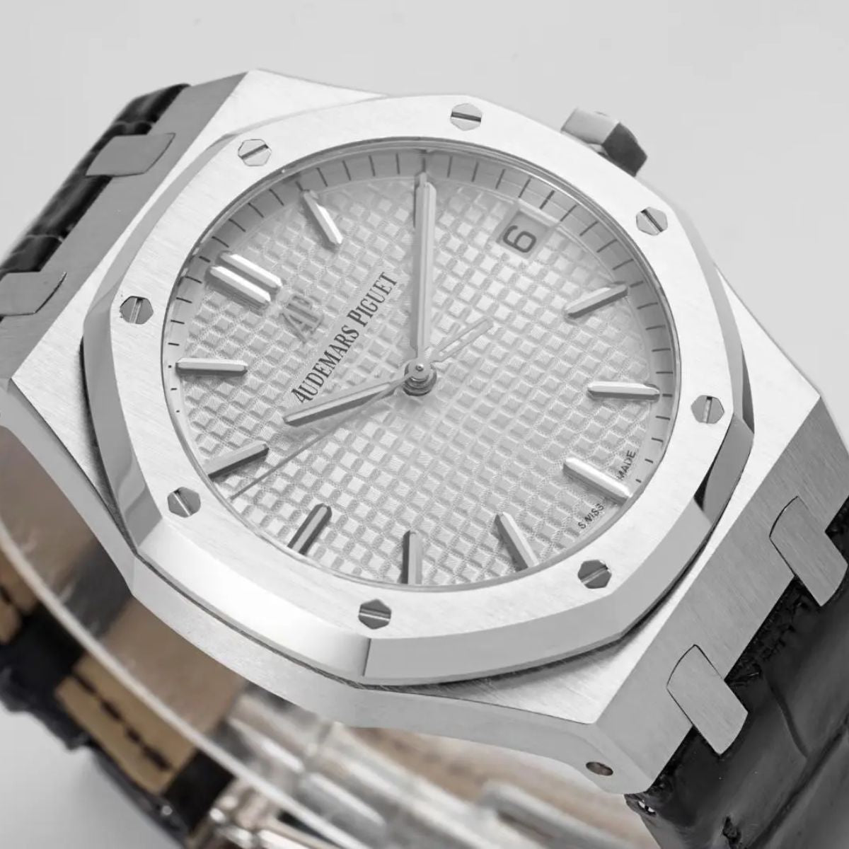 [Super Clone] Prestige Atelier Octagon Sport 41mm White Dial Stainless Steel 9300