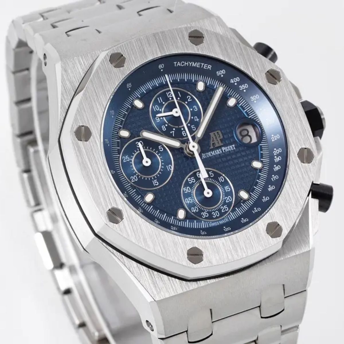 [Super Clone] Prestige Atelier Coastal Sport Chronograph 42mm Blue Dial Stainless Steel 9748