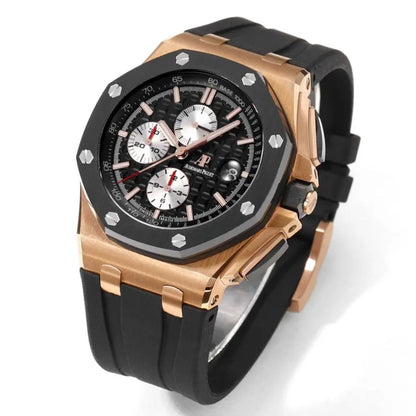 Prestige Atelier Coastal Sport Chronograph 44mm Black Dial Rose Gold 1241