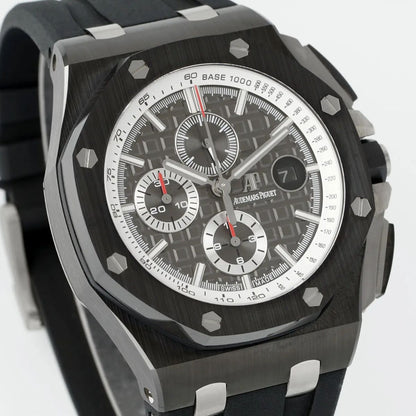 Prestige Atelier Coastal Sport Chronograph 44mm Grey Dial Black Ceramic 7590