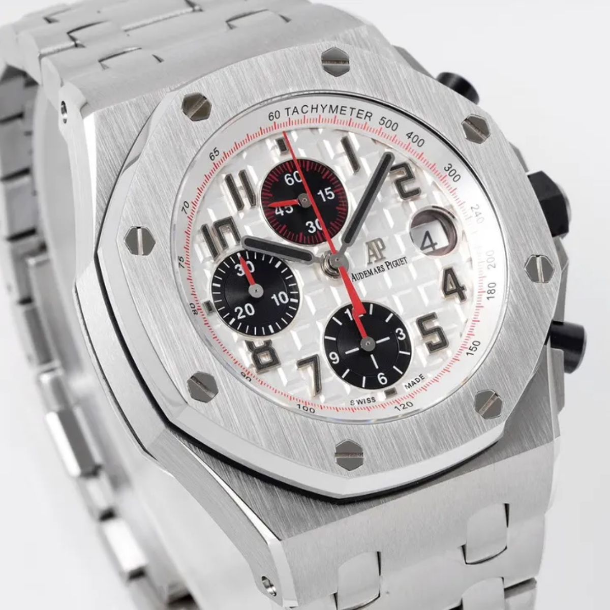 [Super Clone] Prestige Atelier Coastal Sport Chronograph 42mm White Dial Stainless Steel 5878