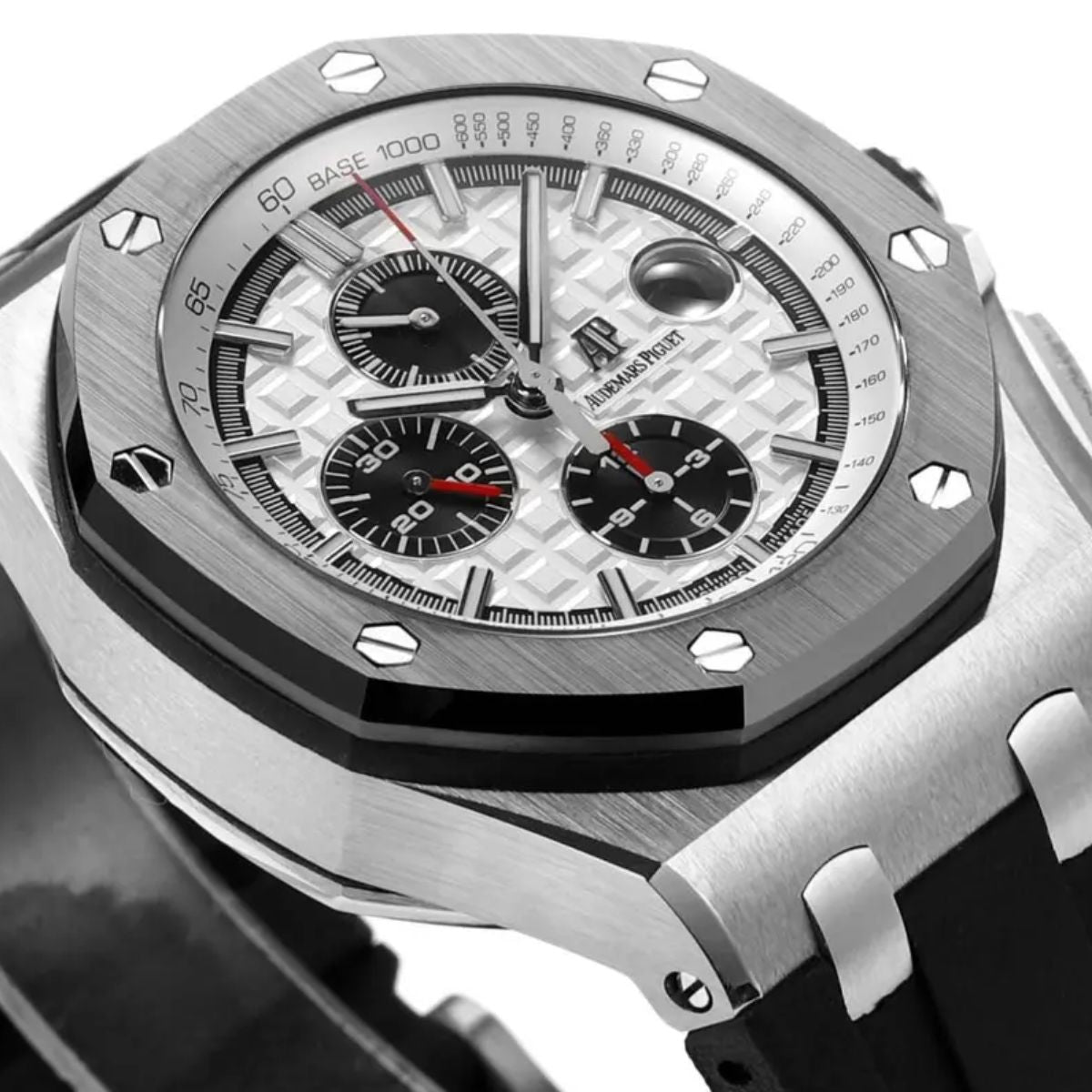 [Super Clone] Prestige Atelier Coastal Sport Chronograph 44mm White Dial Stainless Steel 4129