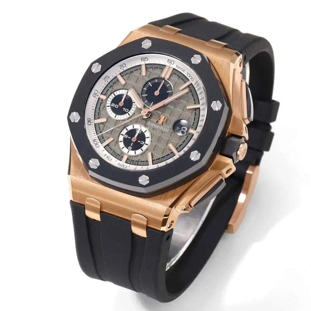 Prestige Atelier Coastal Sport Chronograph 44mm Grey Dial Rose Gold 1430