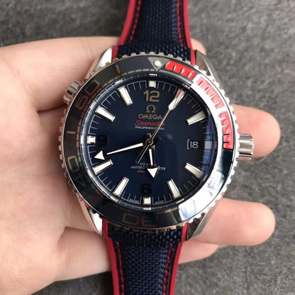 Celestial Ocean Diver 600M Limited 44mm Steel On NATO Strap Blue Dial 7306