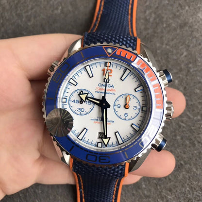 Celestial Ocean Diver 600M Limited 46mm Steel On NATO Strap White Dial 4018