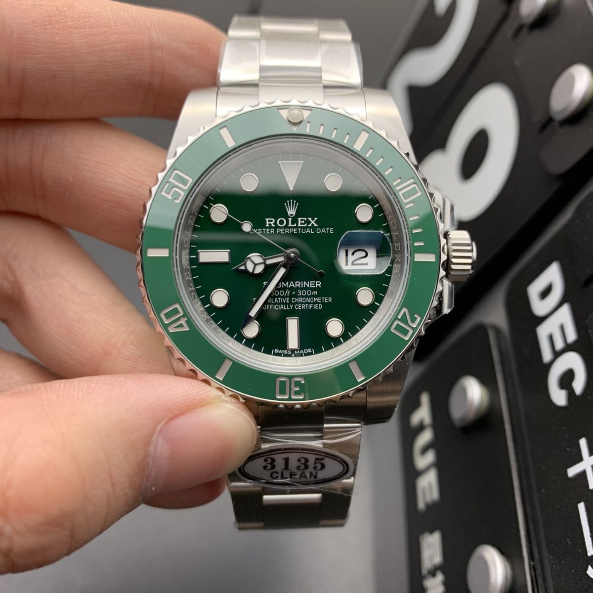 [Super Clone] Regency Diver Date 41 mm Timeless Green Bezel Green mint Dial 6190