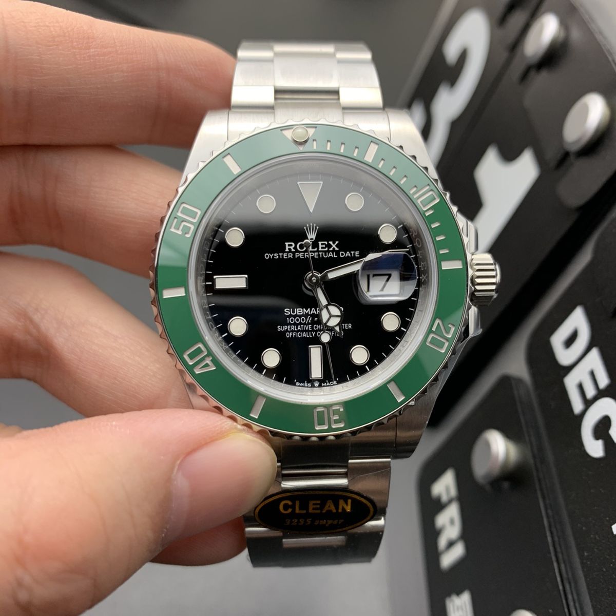 Regency Diver Date 41 mm Timeless Green ceramic Bezel Bright black Dial 126610LV 9662