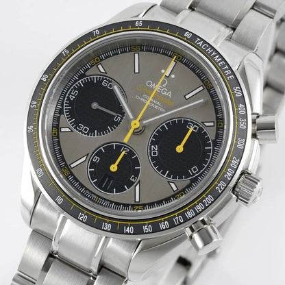 Celestial Racing Chronograph 40mm Steel On Steel Grey Dial 6379