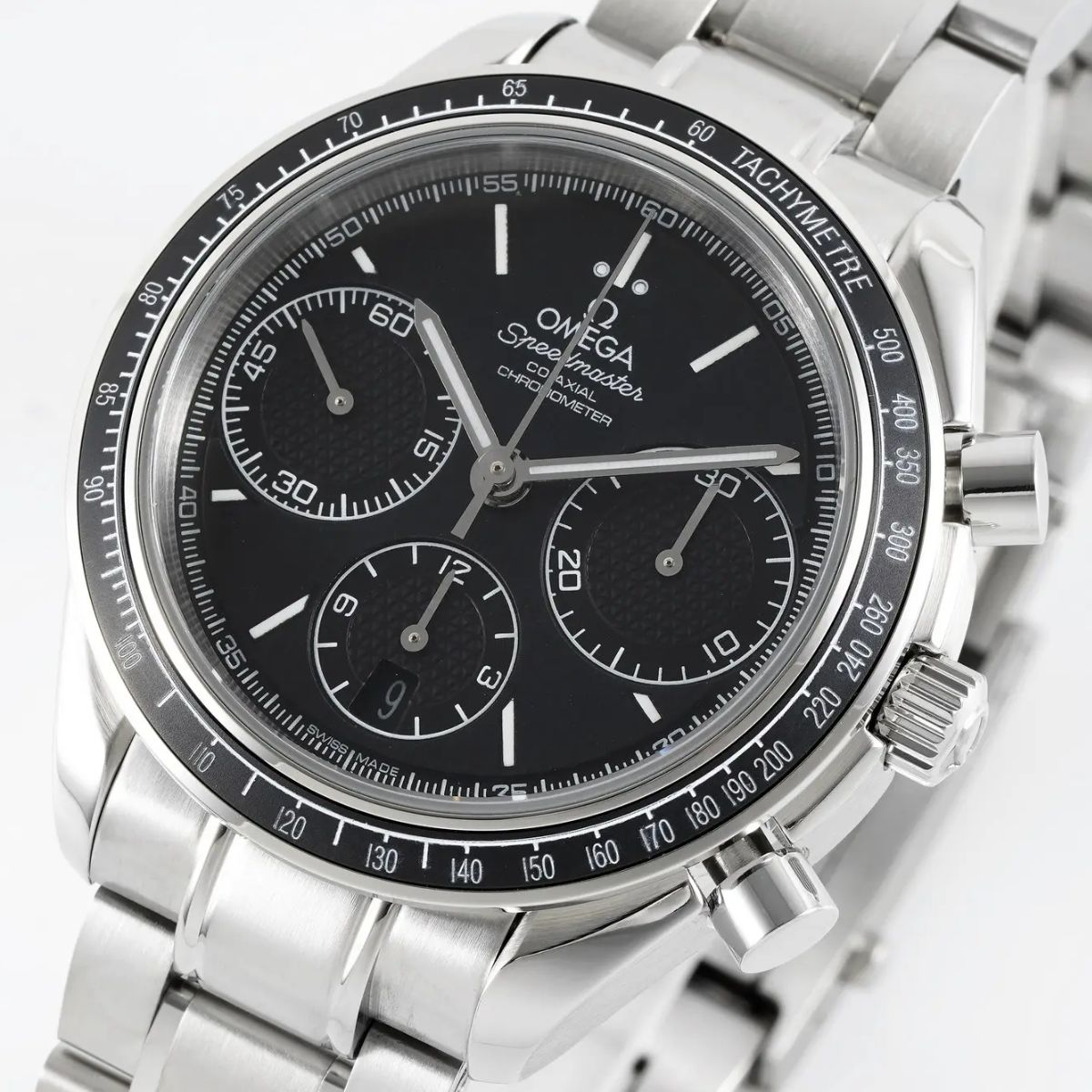 Celestial Racing Chronograph 40mm Steel On Steel Black Dial 7765