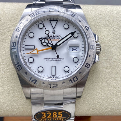 [Super Clone] Regency Adventurer II 42 mm Timeless Silver Bezel White Dial 226570 7512