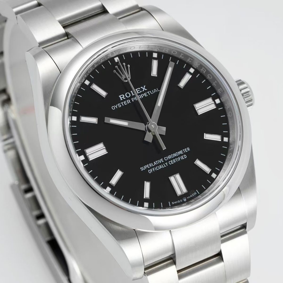 [Super Clone] Regency Timeless Perpetual 41 mm Timeless Trapeze Bezel Black Dial 134300 3730