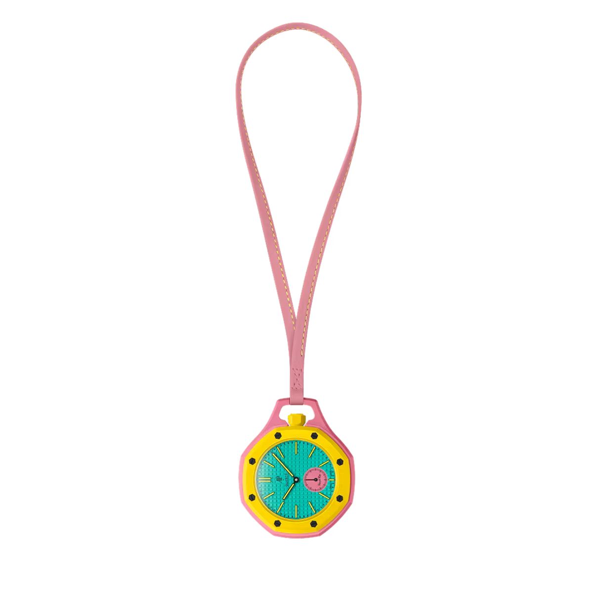 Swiss Pop Art Otg Roz Ceramic Watch 4050