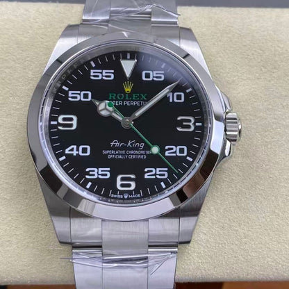 Regency Air King 40 mm Timeless Trapeze Bezel Black Dial 126900 6563