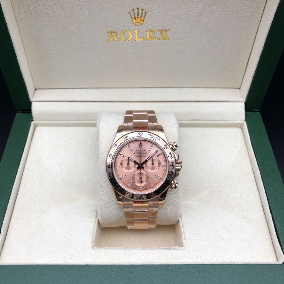 Regency Racing Chronograph 40 mm Timeless Everose Bezel Everose Dial 3579