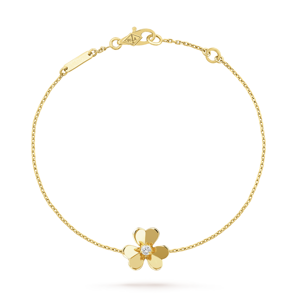 18K Celestial Frivole Medium Clover Bracelet
