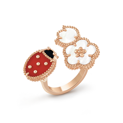 18K Celestial Lucky Spring Ring