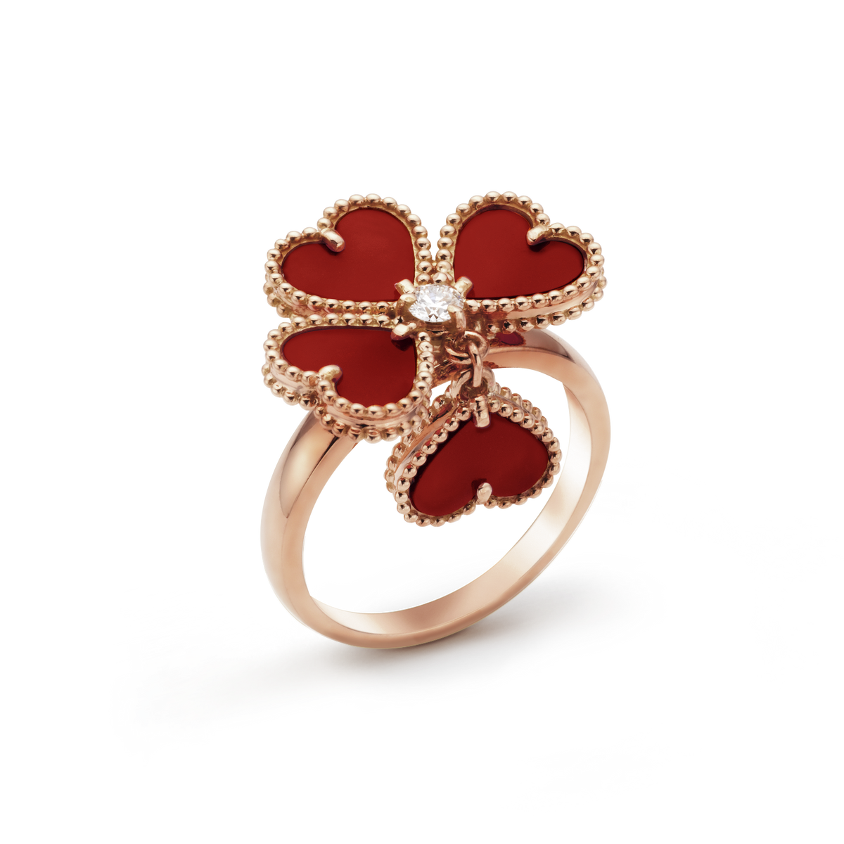 18K Celestial Sweet Alhambra Effeuillage Ring
