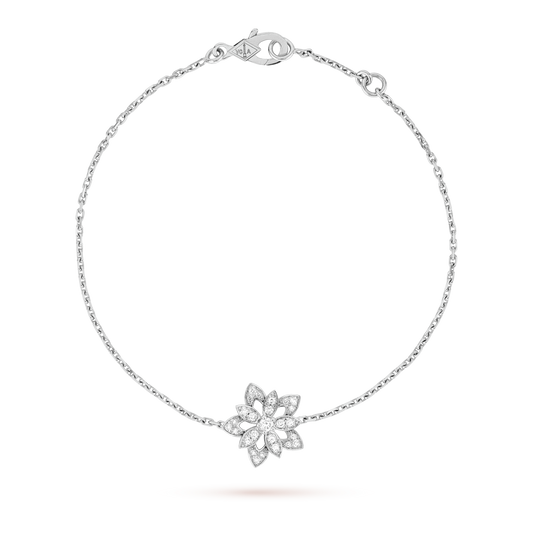 18K Celestial Lotus Openwork Bracelet