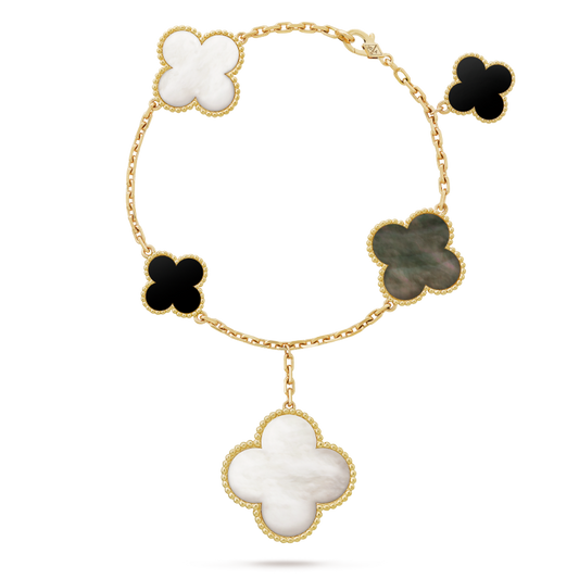 18K Celestial Magic Alhambra Bracelet