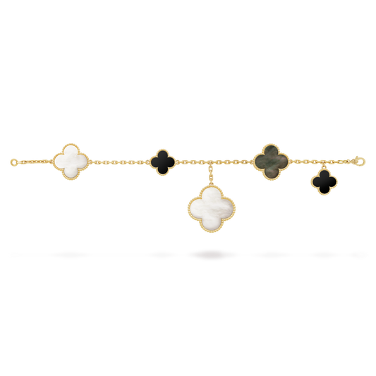 18K Celestial Magic Alhambra Bracelet