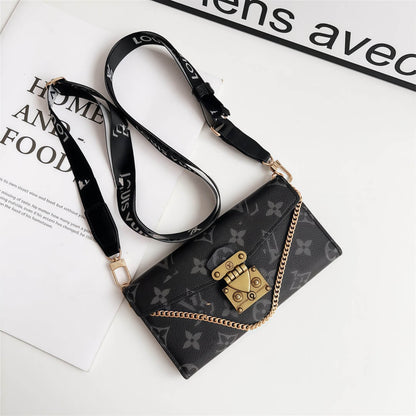 Luxury iPhone case with card holder and strap