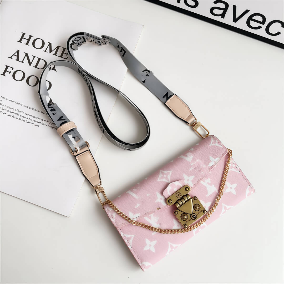 Luxury iPhone case with card holder and strap