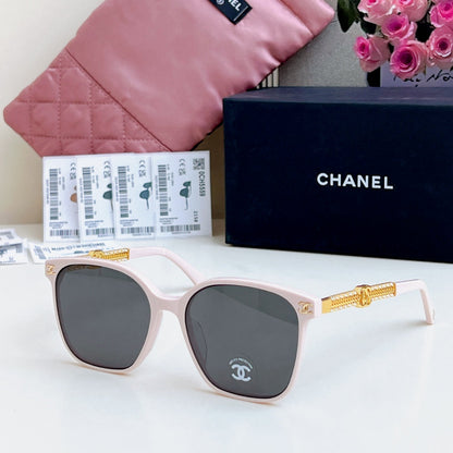 2026 7 Colors Double Braided Style Temple Sunglasses